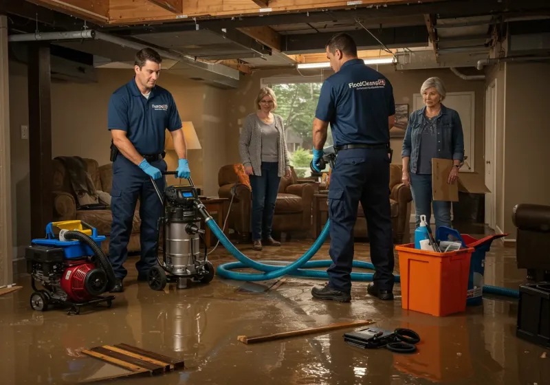 Basement Water Extraction and Removal Techniques process in Glencoe, FL